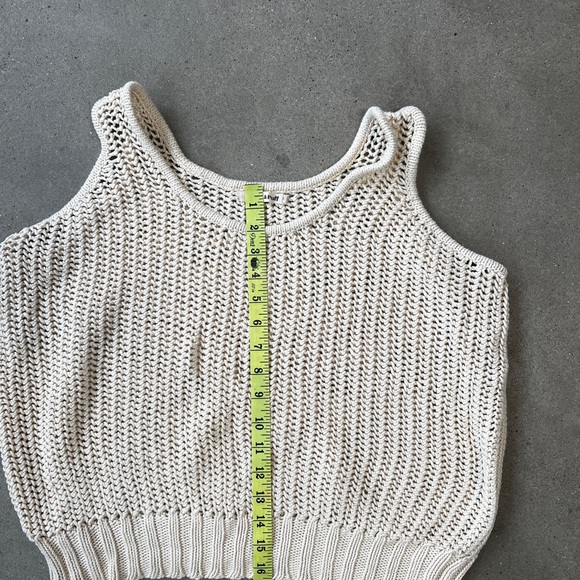 Misha & Puff Knit Tank in String - Picture 5 of 6